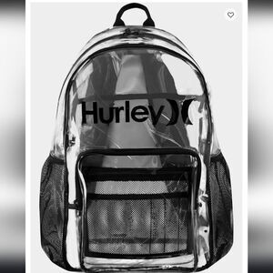 NWT HURLEY Transparent Day Backpack Unisex